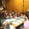 4 años, excursión por el cole