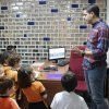 4 años, excursión por el cole