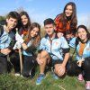 Repoblación forestal del parque del río Turia