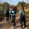 Repoblación forestal del parque del río Turia