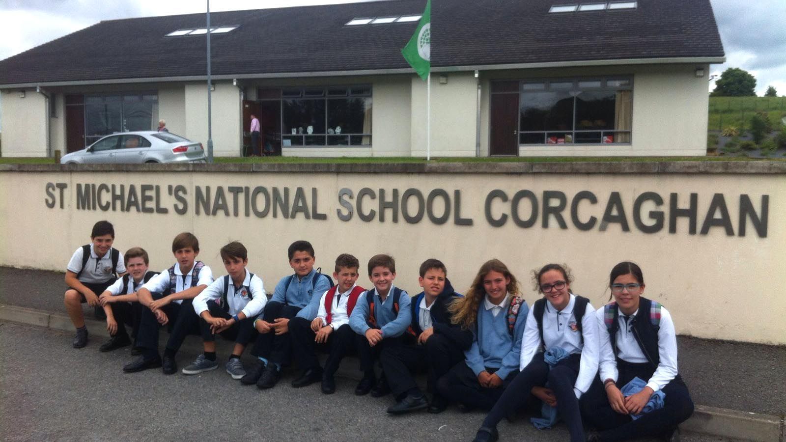 Los alumnos de 5º y 6º  de Primaria ya estamos en Irlanda