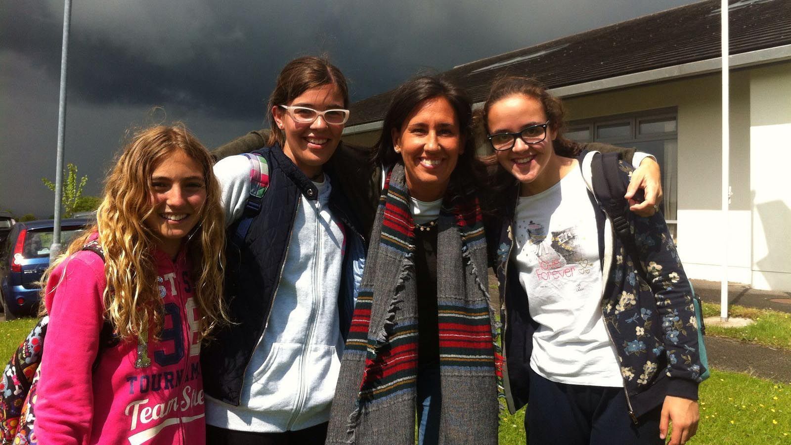 Los alumnos de 5º y 6º  de Primaria ya estamos en Irlanda