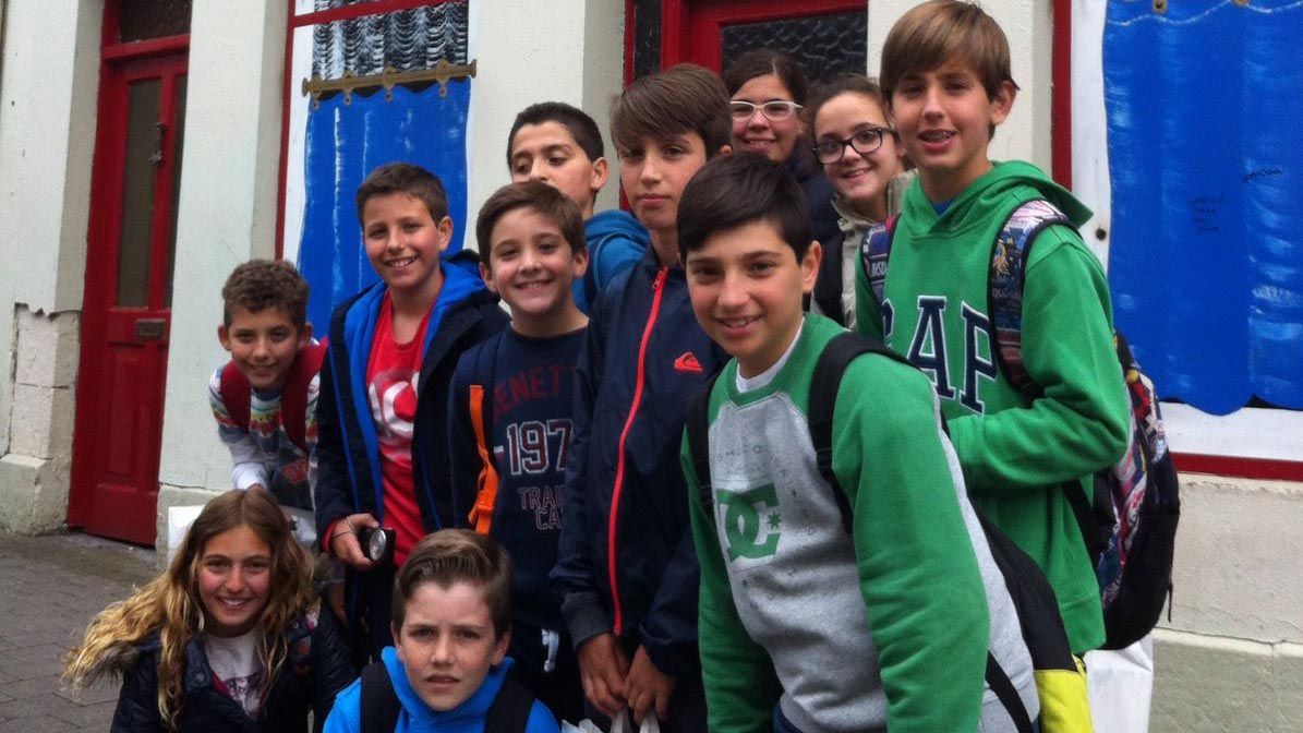 Los alumnos de 5º y 6º de Primaria ya estamos en Irlanda