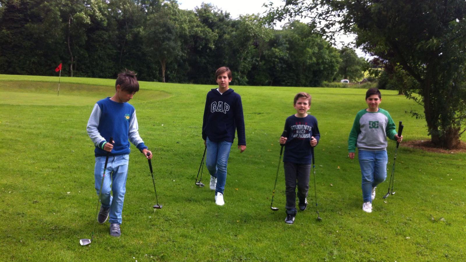 Los alumnos de 5º y 6º de Primaria ya estamos en Irlanda
