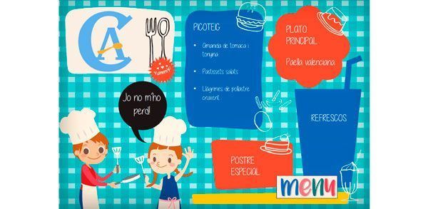 menu especial Mayo