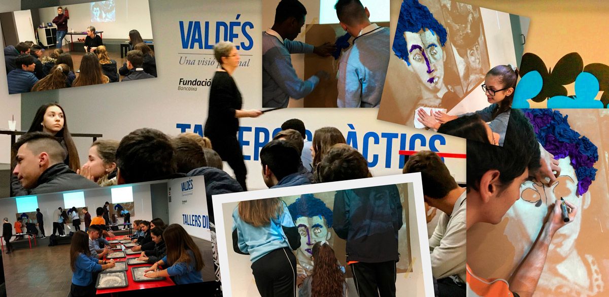 Manolo Valdés, taller didáctico