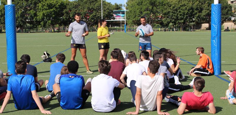 Taller de Rugby, 1º Bach 2018