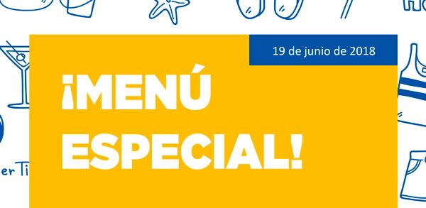 Menú especial 19-jun