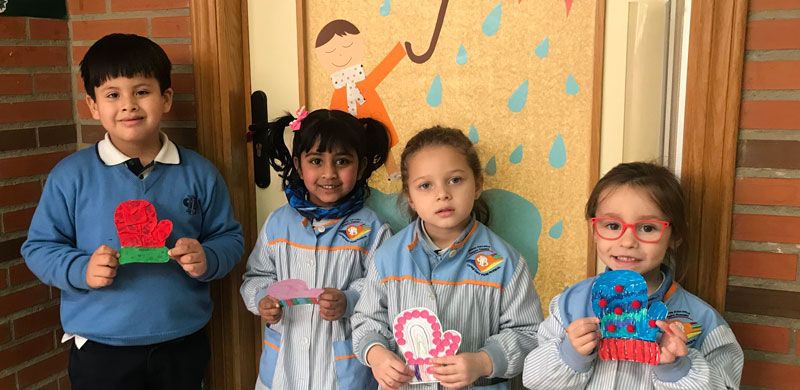 ¡Achís! Ha llegado el invierno y en II Infantil lo hemos notado... 