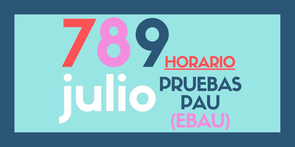 Horario PAU