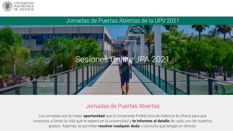 Jornada Portes Obertes UPV
