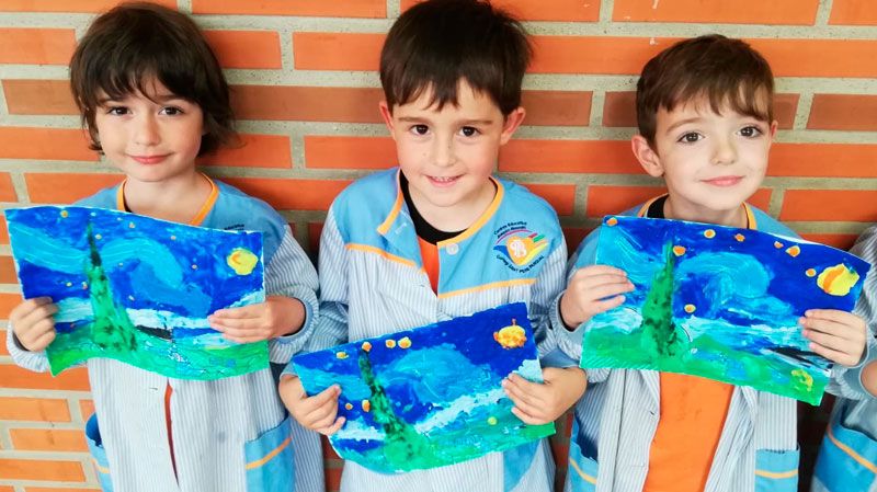 #2infantil | Noche estrellada